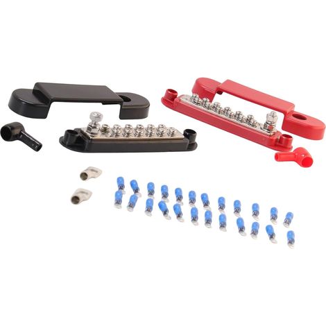 Bloc de distribution d'alimentation 12 goujons 48 V 150 A pour voiture, camion, marine, barre omnibus (1/5)