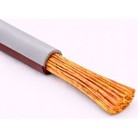 Cavo Filo Unipolare H05V-K sez. 0,35 mmq Grigio/Marrone