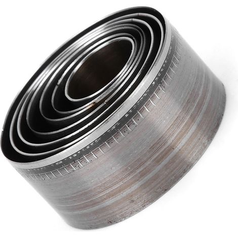 Kit de 7 poinçons circulaires pour cuir, outils professionnels de marquage (1/5)