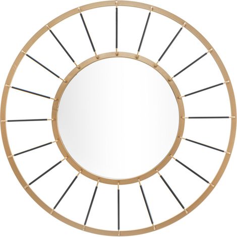 Specchio da parete decorazioni lineari in ferro per bagni e camere da letto (1/4)