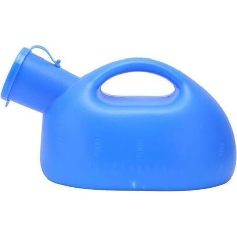 pair SURENHAP urinoir pour hommes Urinoir 2000ML grande capacité poignée conception résistance à l\\'abrasion urinoir manutention elingue (1/4)