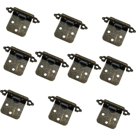 10 pièces Lot de Charnières à Ressort Fer (1/5)