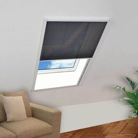 Mosquitera Plisada para ventana Aluminio 80 x 120 cm DEC022162