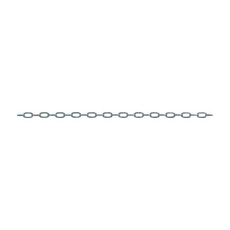 Uhrkette vernickelt 1,0mm Ro.50m (130x60) (1/4)