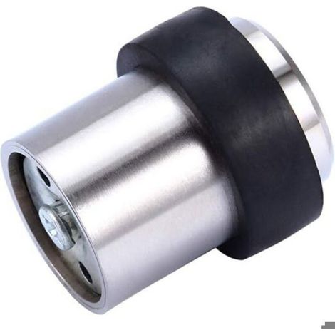 Butoir de Porte - Acier Inoxydable 4,5 cm - Monté au Sol - Pour Portes Intérieures et Extérieures - Lot de 10 (1/5)