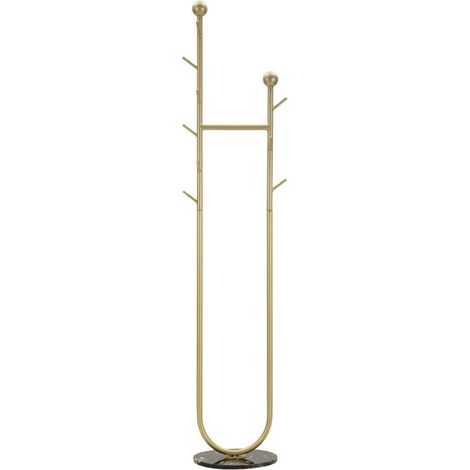Porte-Manteau en Métal "Axi" 175cm Or (1/5)