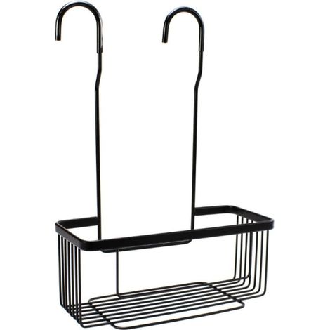 Etagère de douche DEBLANCH à suspension, noire