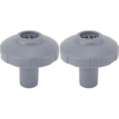 Buse d'entrée de piscine - Compatible filtres 11070 & 12364 - 2 pièces - Plastique durable (28mm) (1/5)