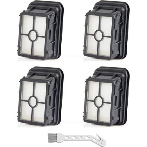 Bissell Crosswave 4 pièces 1866 1866F Filtres de Rechange Lavable pour les Aspirateurs Bissell CrossWave 3-en-1 Multi-Surface 17132 et Pet Pro 2225N (1/5)
