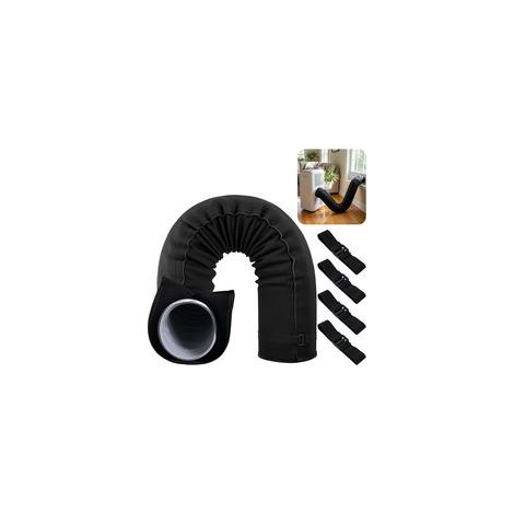 Schlauchschutz für mobile Klimageräte – 150 x 50 cm – Klimaanlagenschlauchschutz – Waschbar – Isolierender Schutz für Abluftschläuche mit einem Durchmesser von 12,7 cm und 15 cm (1/5)