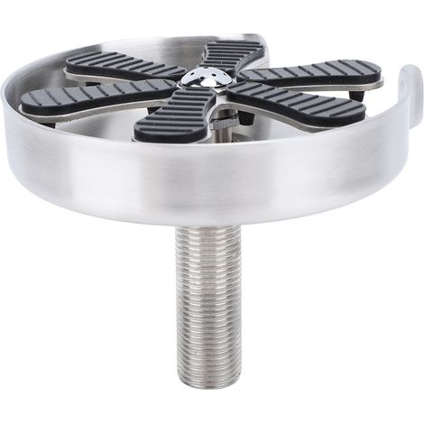 Rince-verres pour éviers de cuisine, en acier inoxydable 304, lave-tasses et bouteilles automatique haute pression pour la maison, les bars, les karaokés, les cafés et les hôtels (UE 3/8). (1/5)