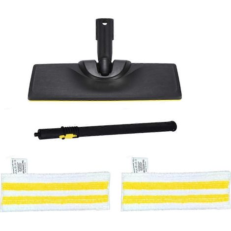 Têtes de brosse pour sols, chiffons de nettoyage avec rallonges pour nettoyeurs vapeur Kärcher SC1, SC2, SC3, SC4 et SC5 (1/5)