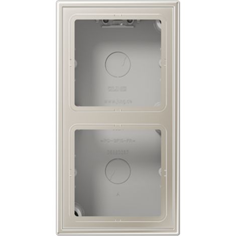 Jung ES2582A-L caja de superficie acero inoxidable plata