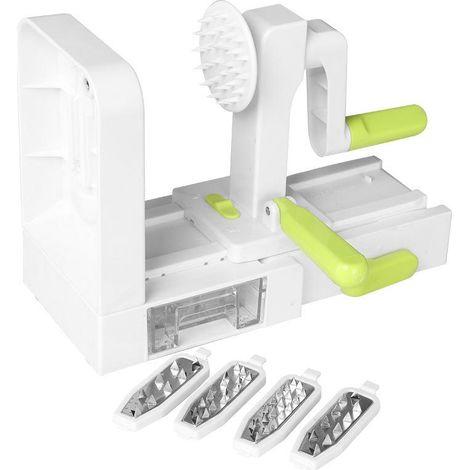 Machine à spirales pour légumes : trancheuse spirale, machine à pâtes végétariennes/faible empreinte carbone/sans gluten (1/5)