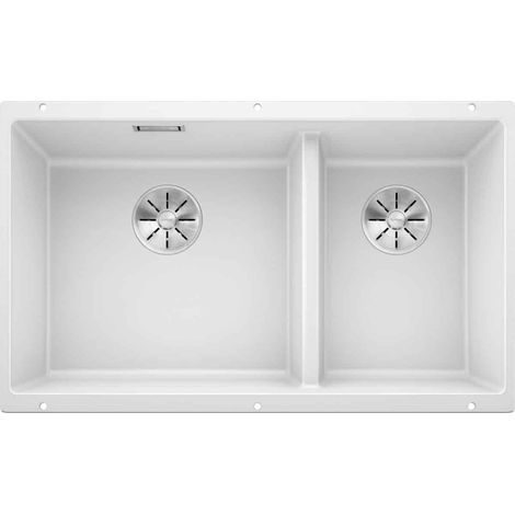 Blanco Subline 430/270 - Évier en silgranite, 755x460 mm, blanc 523155