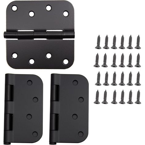 Lot de 3 charnières de porte intérieures de 10, 2 x 10, 6 cm (1/5)