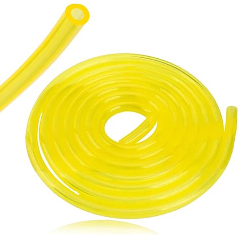 Ligne de carburant, D.I x D.E 3/32" x 3/16" Tuyaux et tubes d'essence 16 pieds de long pour tronçonneuse, ligne de carburant pour petit moteur pour Poulan Craftsman tronçonneuse, coupe-bordures, souff (1/5)