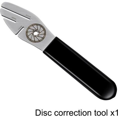 CYCLE TOOLS, 1 pc Bicycle Disc Brake Rotor Alignment Tool, Disc Flattening Calibration Wrench (1/4)