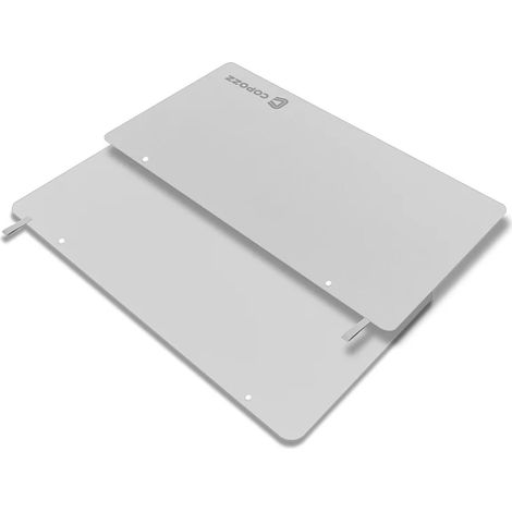 Serviette de plage en microfibre gris clair, serviette de natation à séchage rapide pour les sports nautiques (1/4)