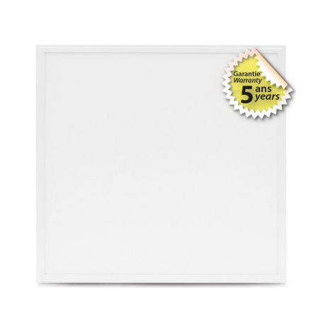 Dalle LED Blanc 595x595 36W 4000K IP65 Prismatique - Garantie 5 ans Miidex Lighting® (1/5)
