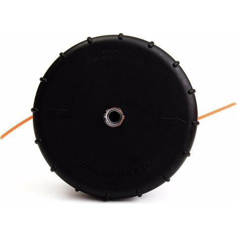 Speed-Feed 450 Trimmerkopf für Echo SRM-266 SRM-266S SRM-266T SRM-266U SRM-280 SRM-280S SRM-280T Freischneider mit geradem Schaft 99944200903, Schwarz
