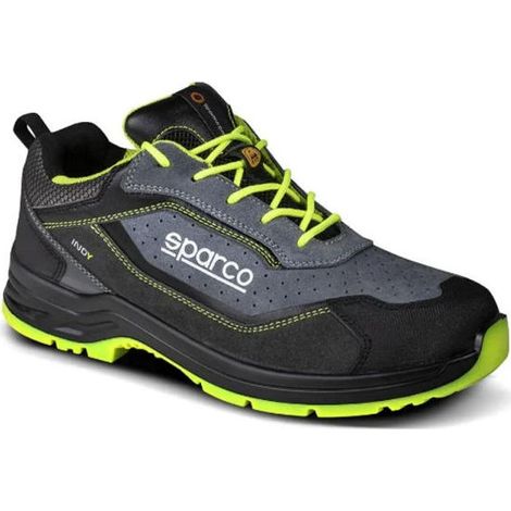 Sparco Teamwork Indy Texas Scarpe Antinfortunistiche Uomo/Donna da Lavoro Antiscivolo e Resistenti Taglia 43
