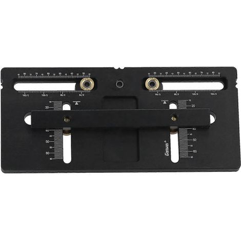Stanzpositionierer, verstellbarer Möbelgriff, Stanzpositionierer aus Aluminiumlegierung, Messwerkzeug