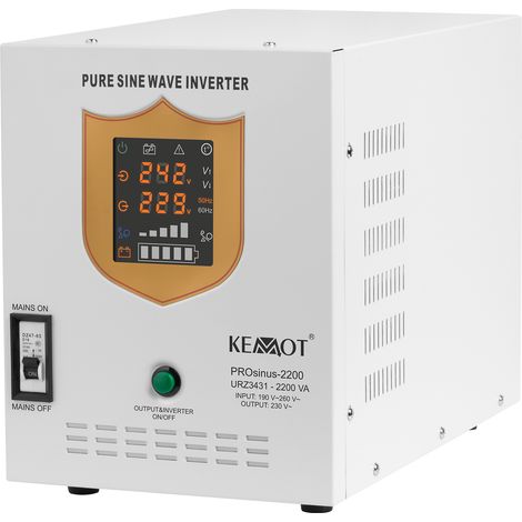 Onduleur Kemot PROsinus 2200 12V/230V 2200VA/1600W (1/5)