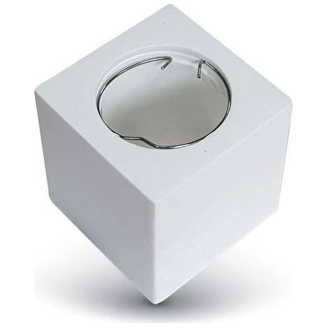 Faretto led en gesso quadrato 35w attacco gu10 blanco color 3664