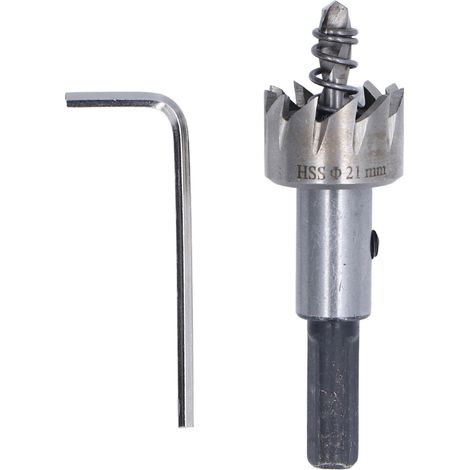 Lochsägen-Set für Holz, Metall, Glas und Marmor – 21 mm Durchmesser