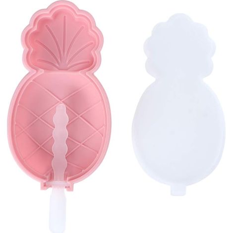 Moule à Sucettes Glacées en Forme De Fruits, Glaçons Bricolage Maison Moule à Crème Glacée Moule à Sucettes Glacées avec Couvercle (1/5)