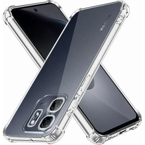 Custodia per Infinix Hot 50i 4G, resistente alle cadute, trasparente (1/5)