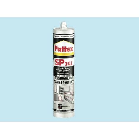 SILICONE SIGILLANTE PATTEX SP 101 GRIGIO VERNICIABILE ML.300 (1/6)