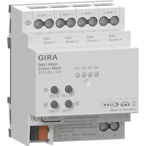 Steuergerät Gira 211300 DALI Aktor 4f KNX