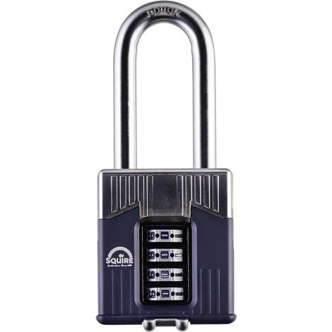 Cadenas de sécurité à anse haute et à code SQUIRE Warrior 55