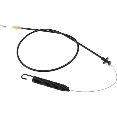 Câble d'engagement de pont de 142 cm de long compatible avec tondeuse MTD Troy-Bilt série 700 LT1700 LT2000 LT2500 LT3800 LT3812 LT4200 LT4600H 746-05140 746-04173-DOU (1/4)