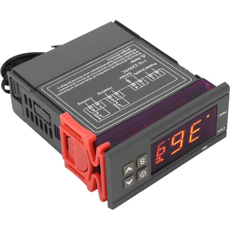 Régulateur de température STC 1000, thermostat numérique pour fermentation, réfrigérateur, congélateur, 110-220V AC, module de contrôle précis, résistant, idéal brassage maison. (1/5)