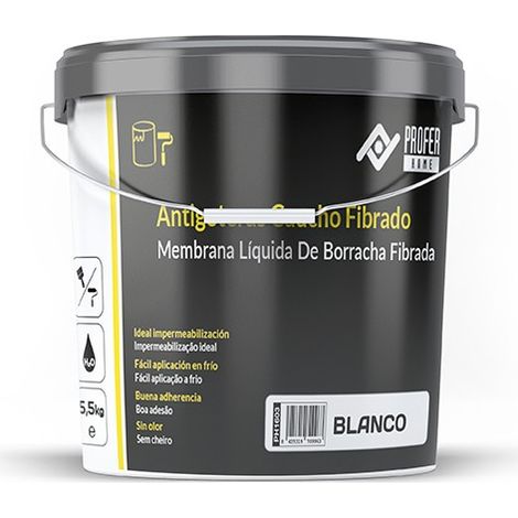 ANTIGOTERAS CAUCHO FIBRADO BLANCO