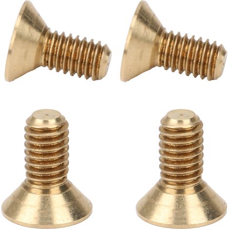 Vis à tête fraisée hexagonale plate M4x9 en cuivre, fournitures industrielles et quincaillerie professionnelle (1/5)