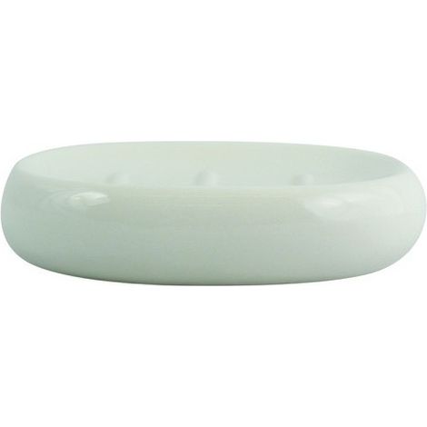 Porte Savon Céramique JAVA Blanc MSV (1/3)