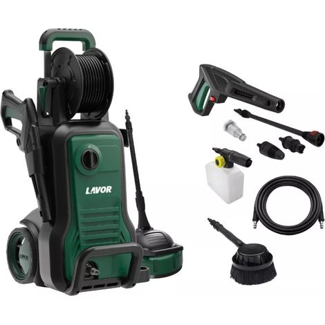 idropulitrice elettrica a freddo lavor "arrow 4 plus 160" 160 bar 510 l/h 2500w