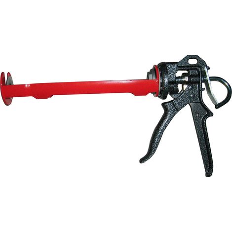 Pistola Per Silicone Professionale Tekna-Pro Alluminio Acciaio (1/2)