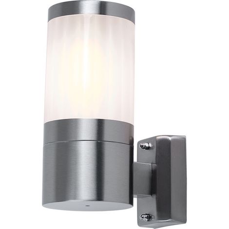 Applique d'extérieur intelligente pour balcon, lampe de jardin contrôlable par l'application de langue pour téléphone portable dans un ensemble comprenant des ampoules LED RVB (1/5)