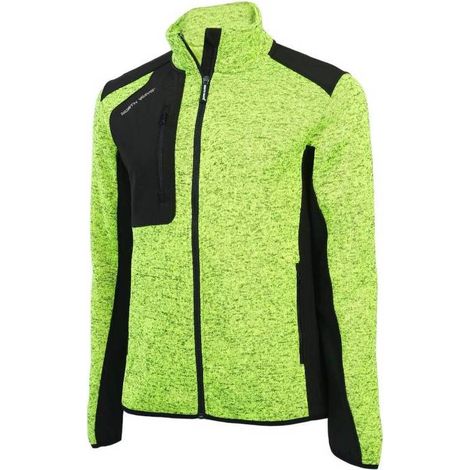 Gilet de Travail Arsenal - Taille XXL - Jaune Fluo - Haute Visibilité et Confortable - D-Work (1/5)