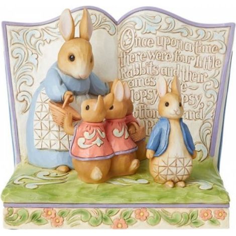 Figurine de collection Pierre Lapin Livre (1/2)