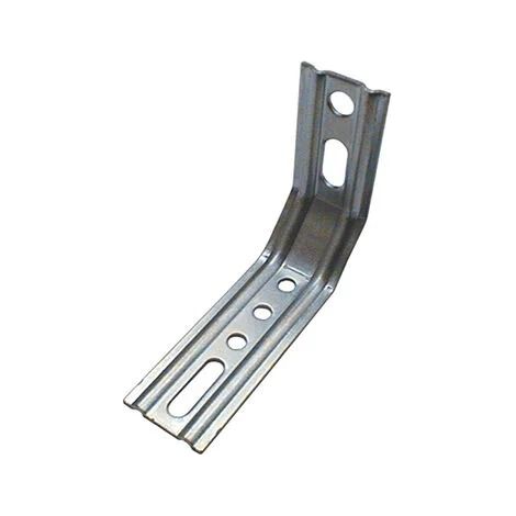 Équerre de fixation 3 pans PVC – Dimensions 115 x 70 mm – Épaisseur 2 mm – Boîte de 100 pièces pour applications robustes – Waelbers