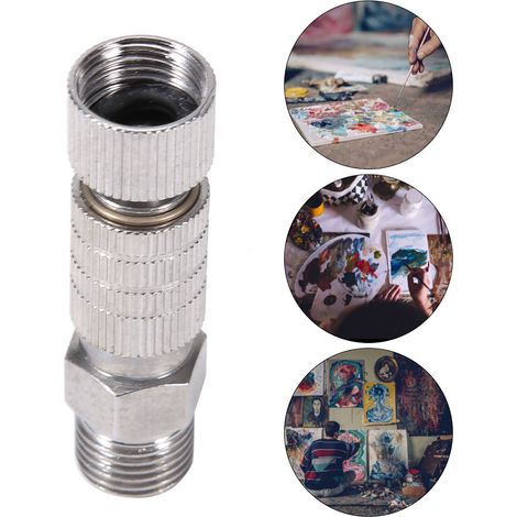 Adaptateur Universel pour Aérographe, Kit de Raccords Rapides pour Tuyaux d'Air (1/5)