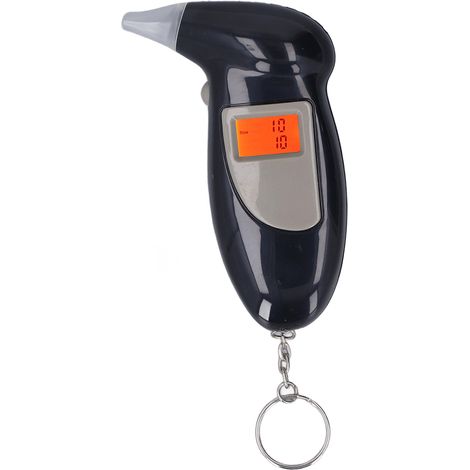 Éthylotest Professionnel Numérique LED Porte-Clés Détecteur d'Alcool avec Alarme Sonore Analyseur Précision (1/5)