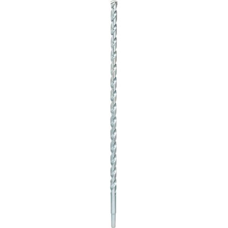 Bosch 2609255457 Foret à matériaux ISO 5468 Diamètre 20 mm Longueur 600 mm Diamètre queue 12,7 mm (1/2)