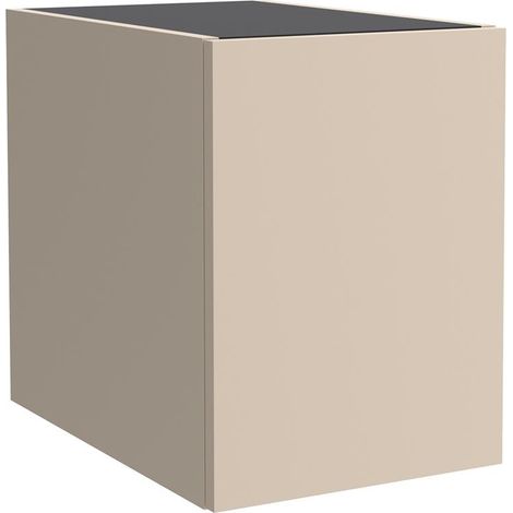 Élément d'armoire mural ALLIANCE 300 1 porte gauche/droite avec poussoir MACCHIATO 300 x 405 x 450 mm (1/3)